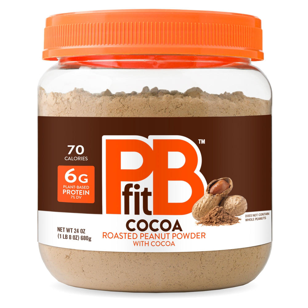 PBfit Cocoa Roasted Peanut Butter Powder, 24 oz