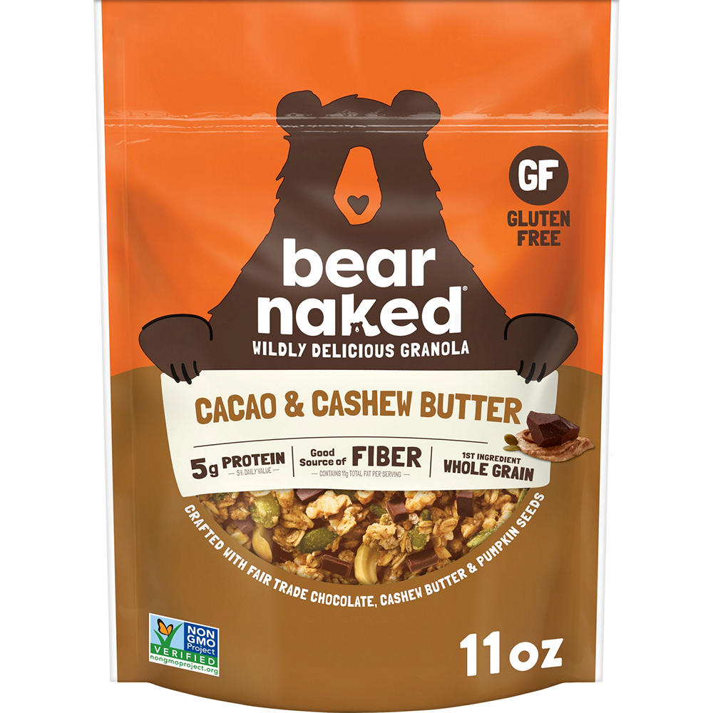 Bear Naked Granola - Cacao & Cashew Butter, 11 oz