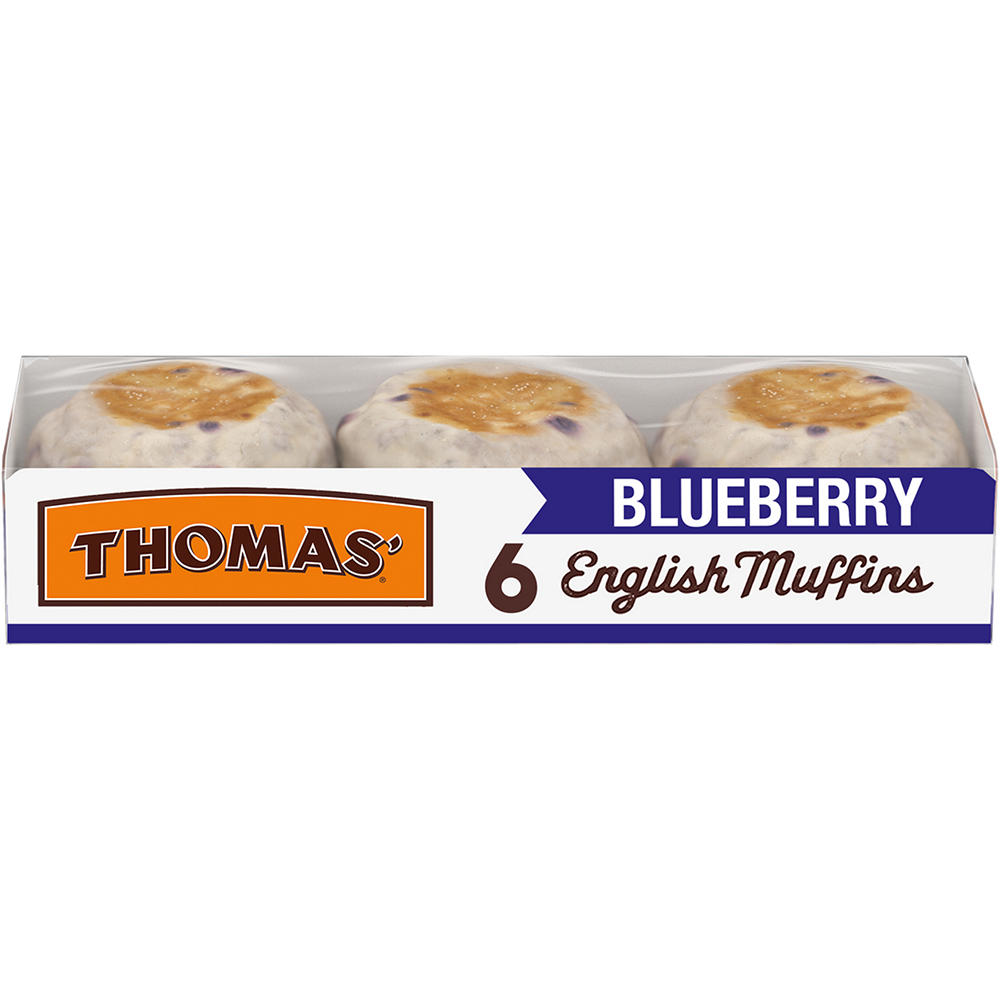 Thomas' Blueberry English Muffins, 6 ct