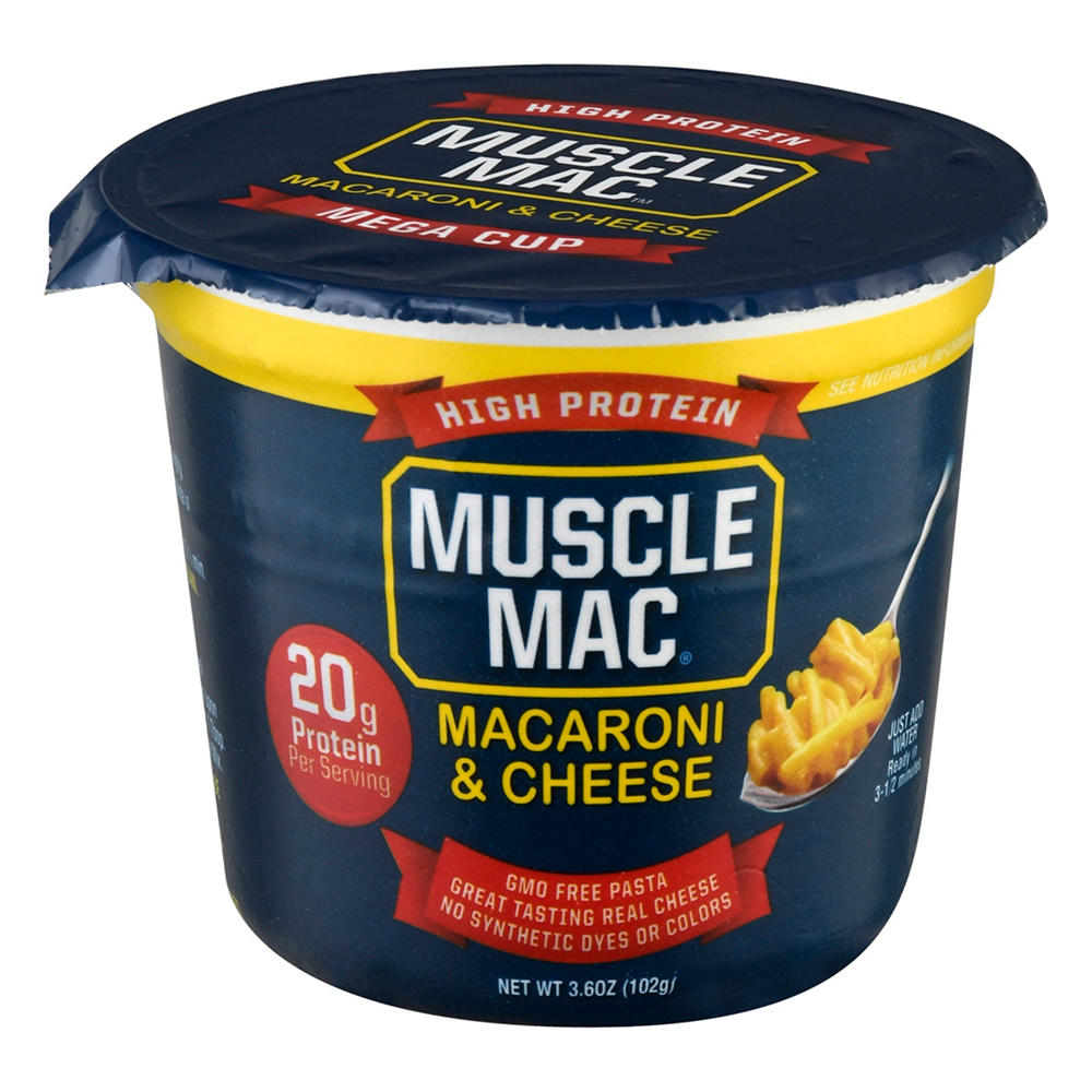 Muscle Mac 20g Protein Mac & Cheese Cup, 3.6 oz