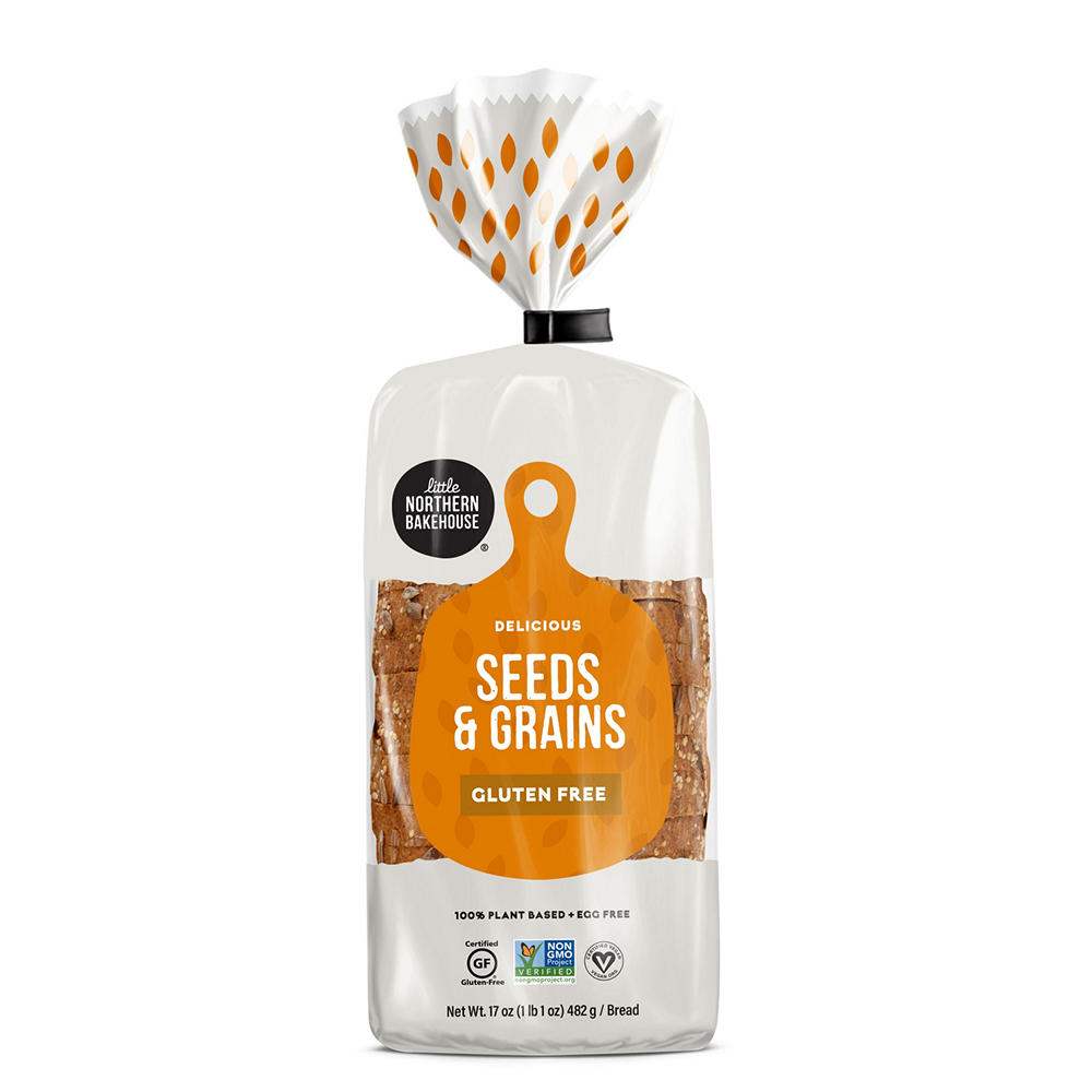 Little Northern Bakehouse Gluten Free Seeds & Grains Bread, 17 oz