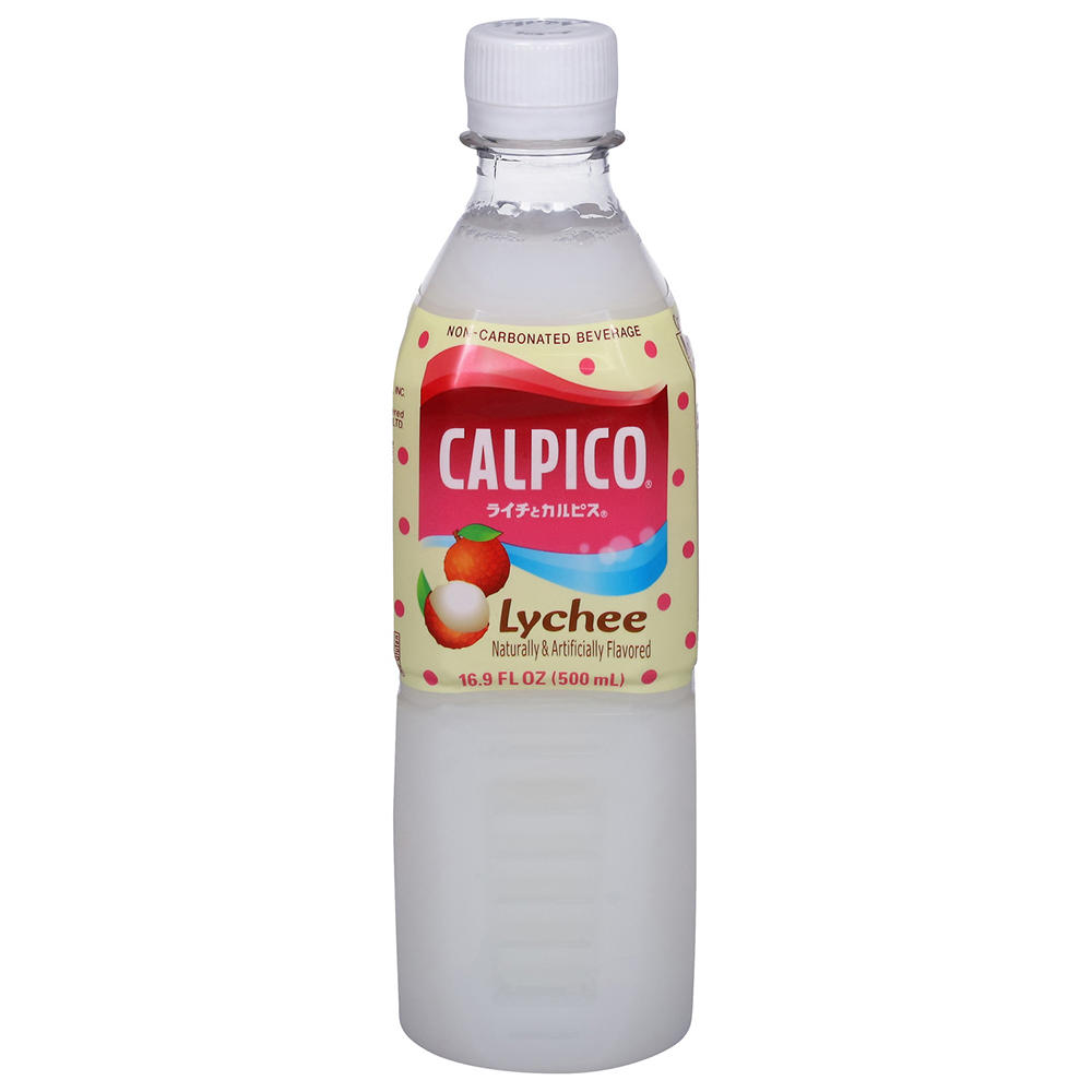 Calpico Non-Carbonated Lychee Beverage, 16.9 oz