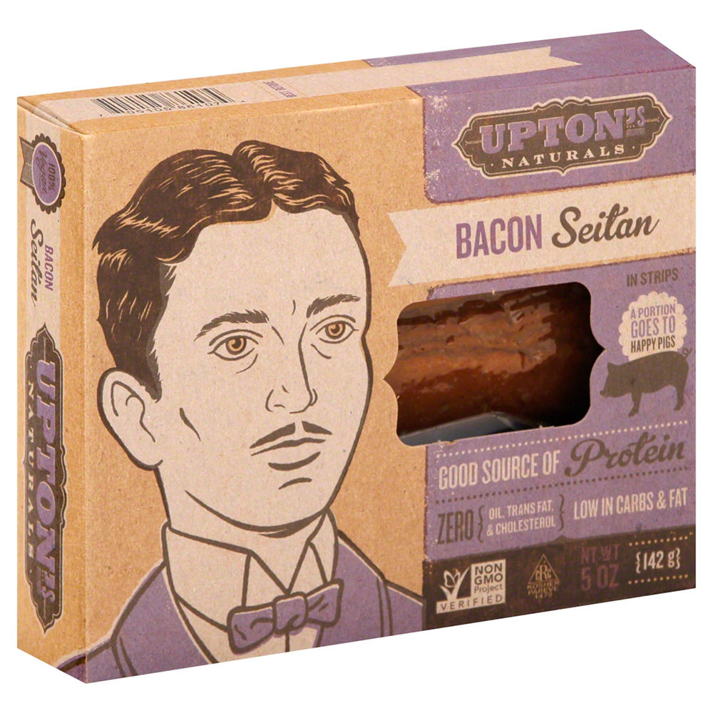 Uptons Naturals Seitan Bacon, 5 oz