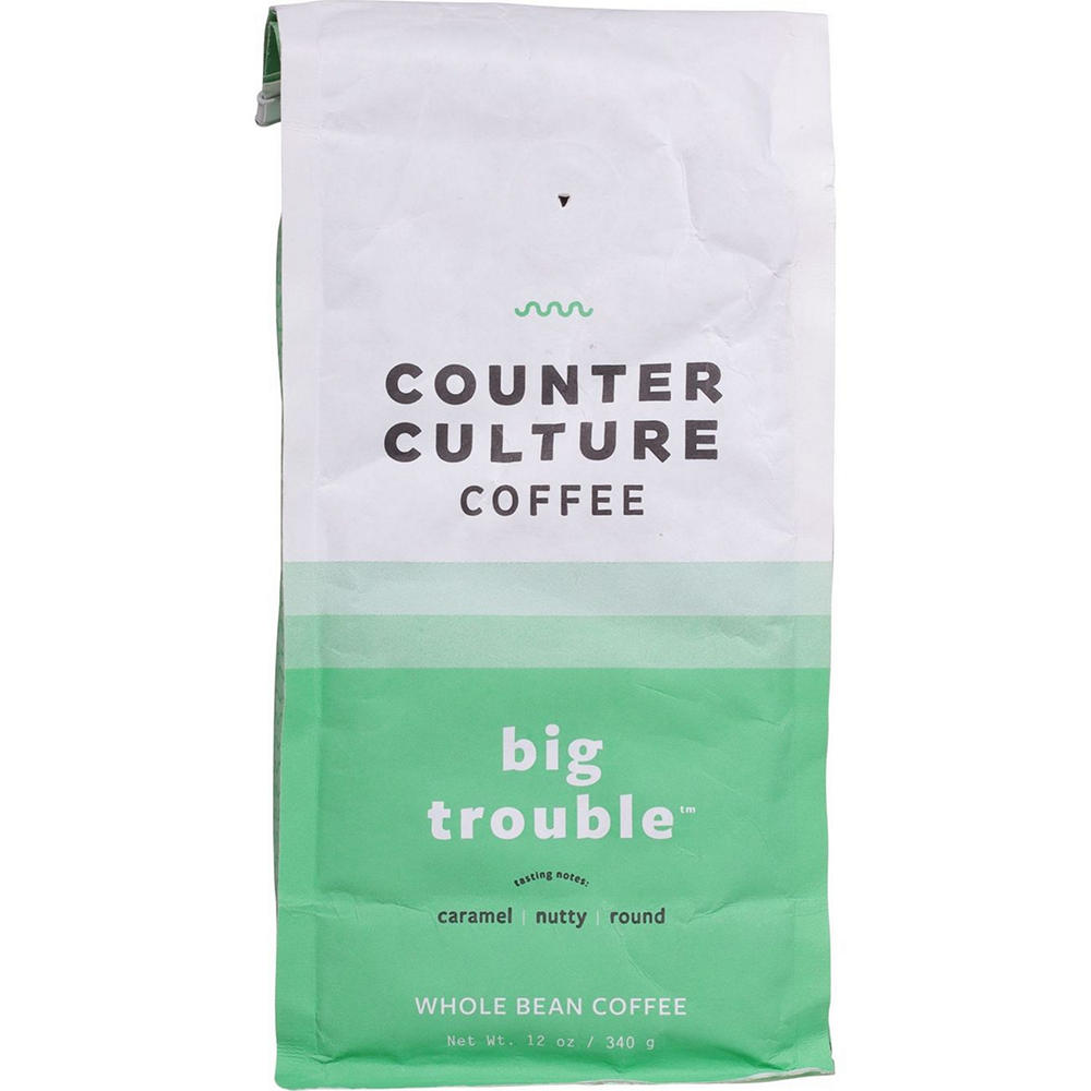 Counter Culture Big Trouble Medium Roast Whole Bean Coffee, 12 oz