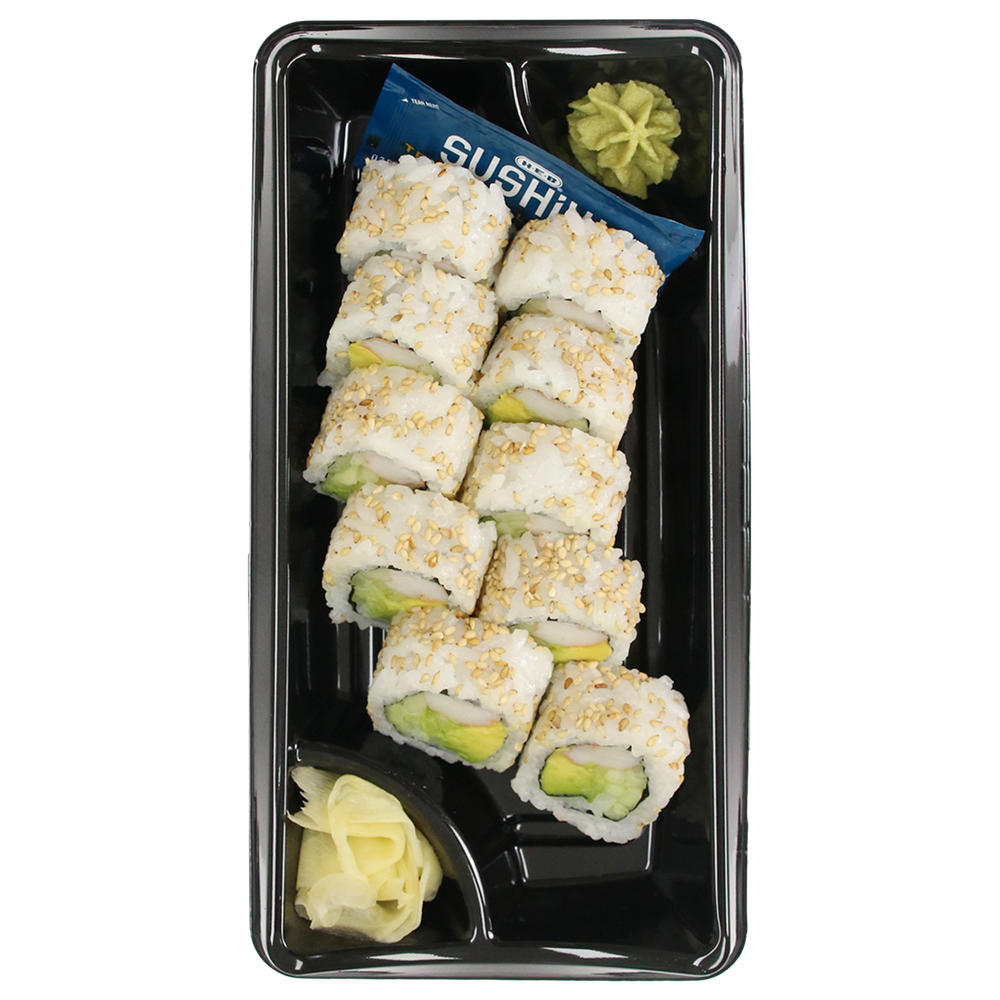 H-E-B Sushiya California Sushi Roll, 10 pc