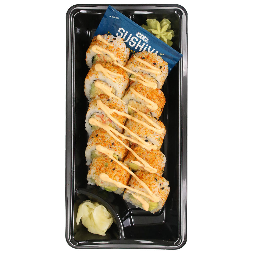 H-E-B Sushiya Spicy California Sushi Roll, 10 pc