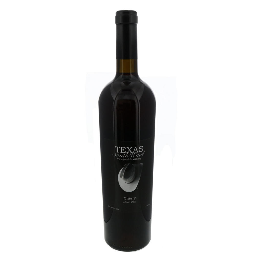 Texas South Wind Vineyard Cherry Fruit Wine, 750 mL