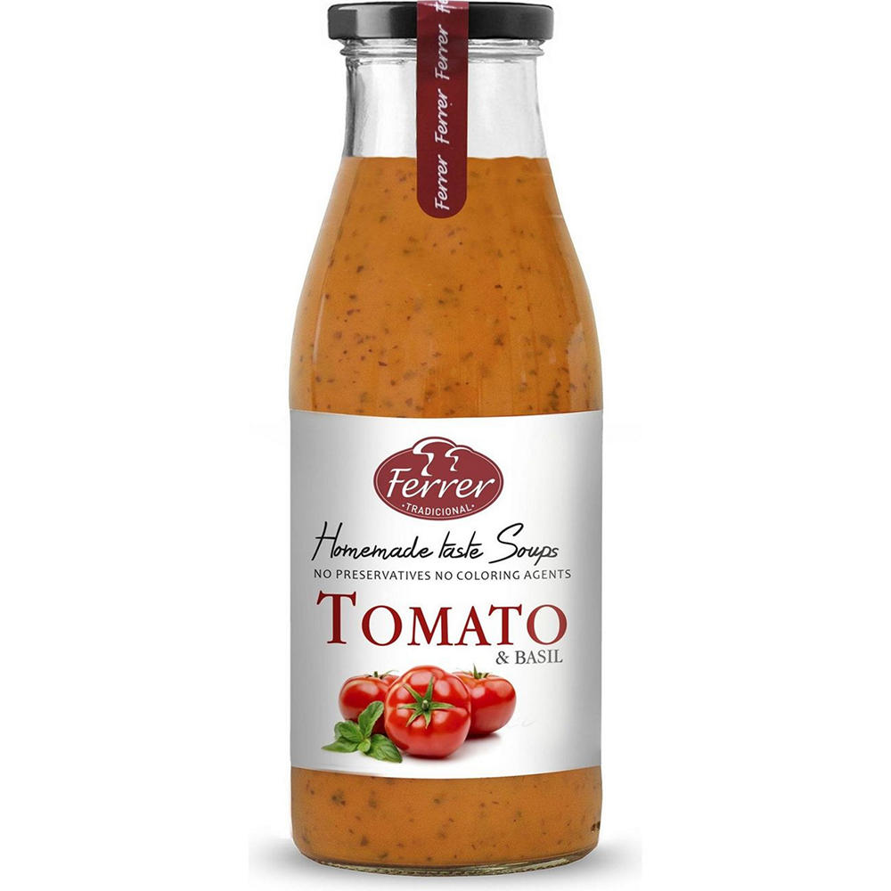 Ferrer Tomato & Basil Soup, 16.3 oz