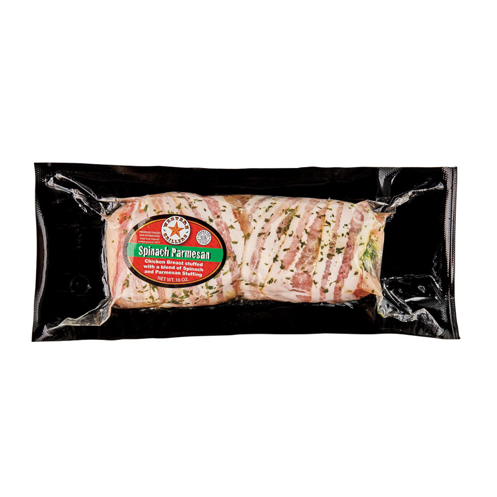 Western Grillers Chicken Breast Stuffed with Spinach and Parmesan, 16 oz