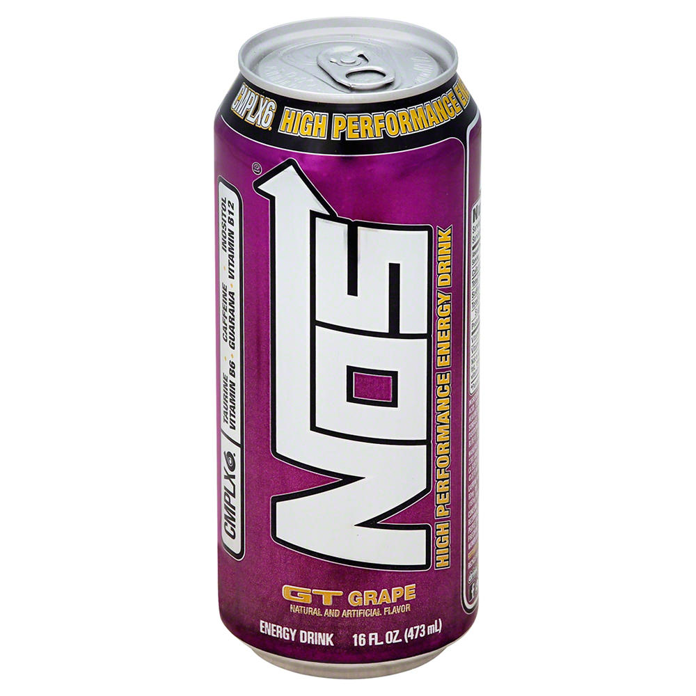 NOS Grape Energy Drink, 16 oz