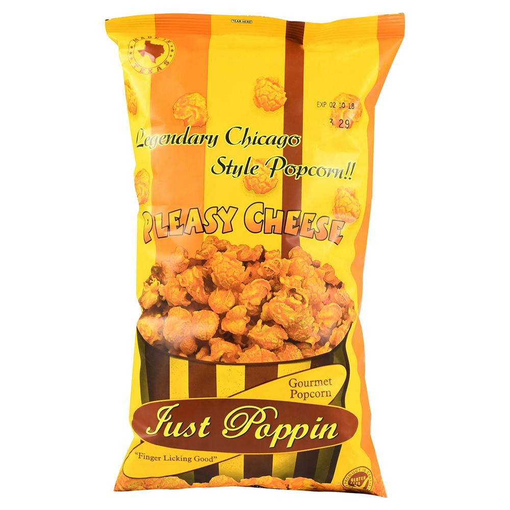 Just Poppin Gourmet Popcorn - Pleasy Cheese, 6.5 oz