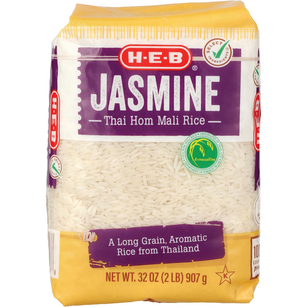 H-E-B Thai Hom Mali Jasmine Rice, 2 lbs