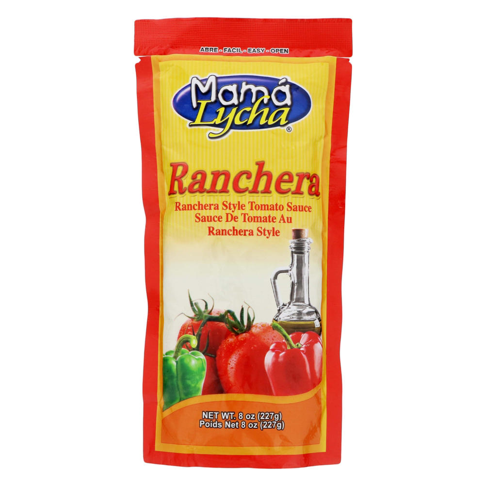 Mama Lycha Ranchera Style Tomato Sauce, 8 oz