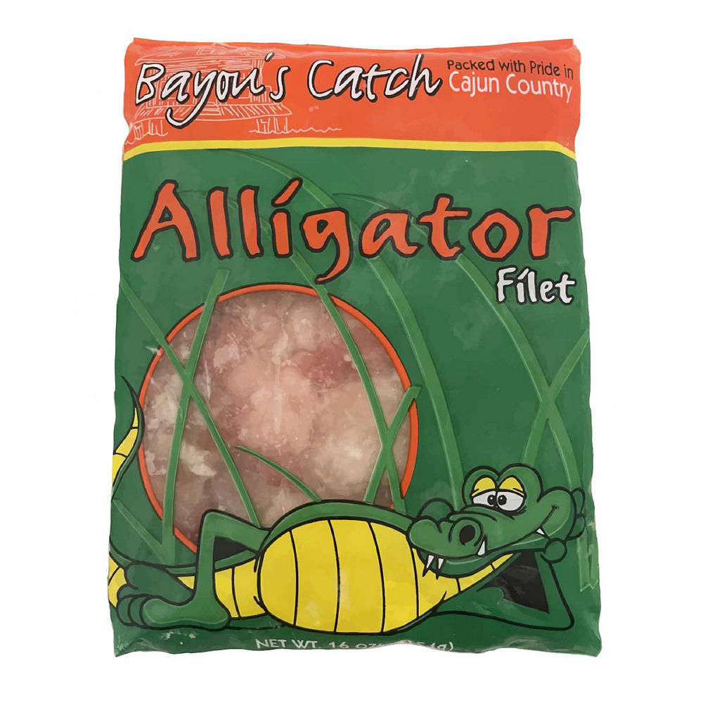 Bayou's Catch Frozen Alligator Fillet, 16 oz