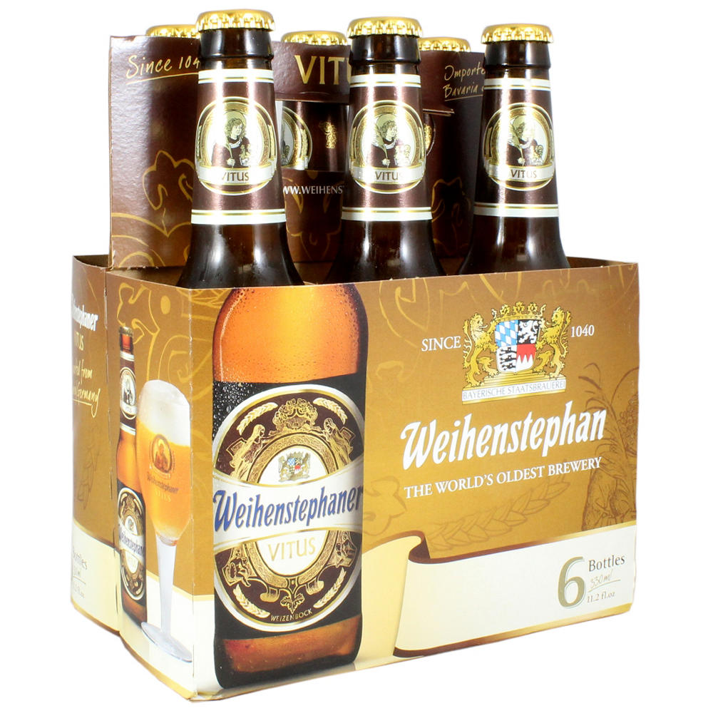Weihenstephan Vitus Weizenbock Beer 6 pk Bottles, 11.2 oz