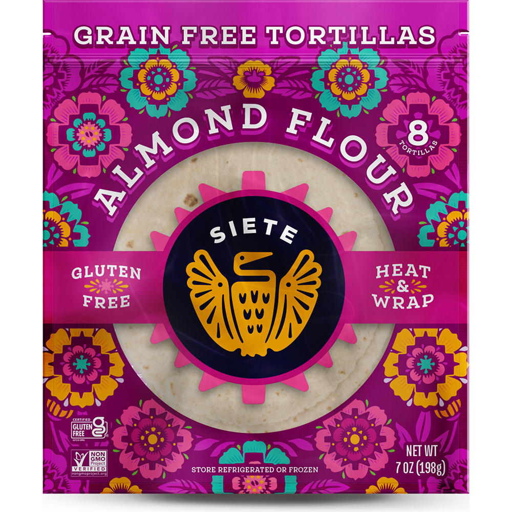 Siete Almond Flour Grain Free Tortillas, 8 ct