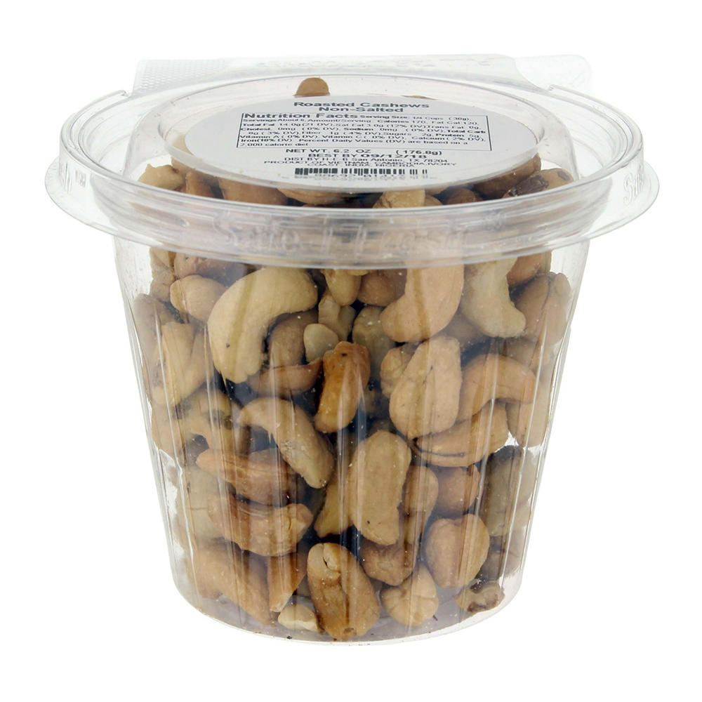 SunRidge Farms Jumbo Unsalted Roasted Cashews, 6.2 oz