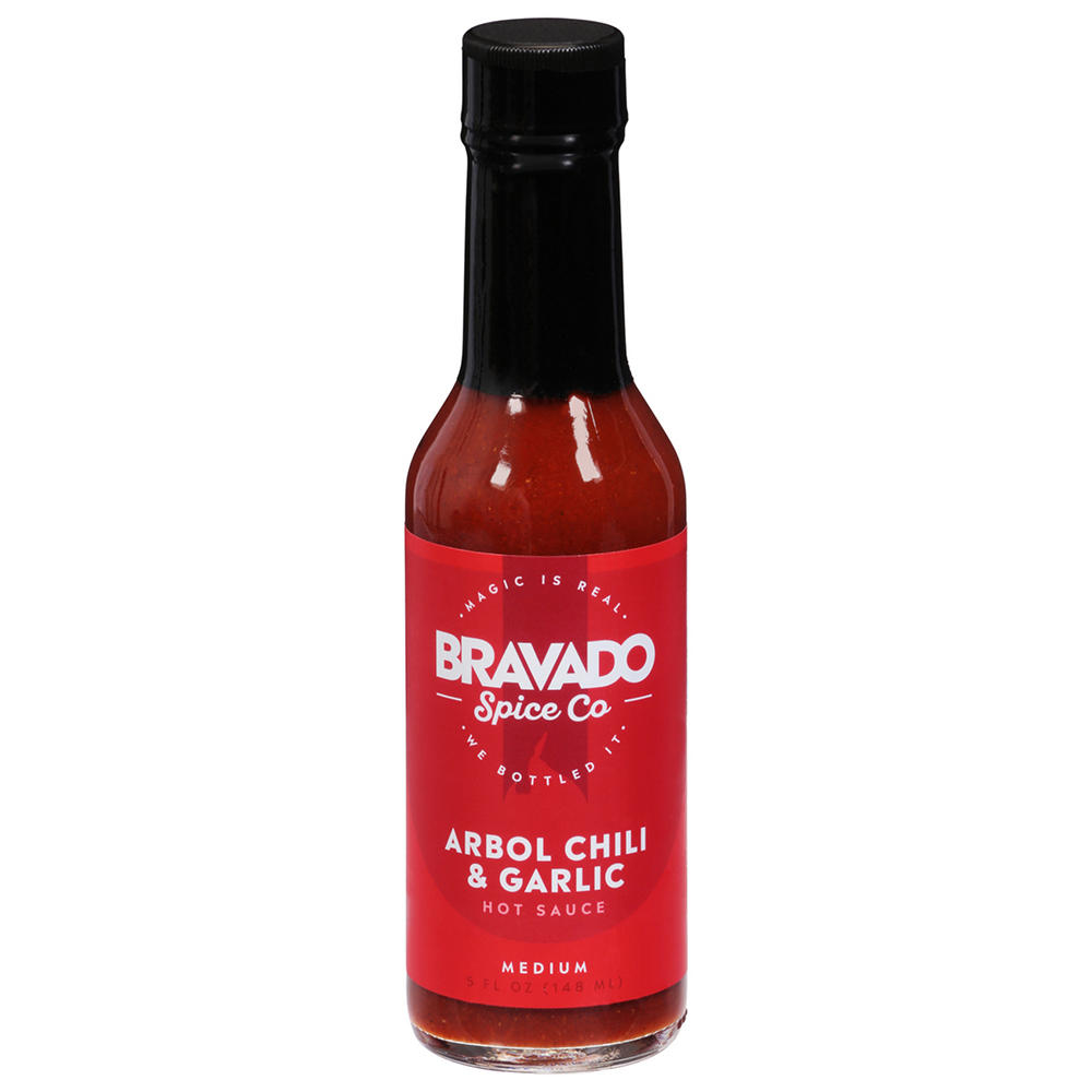 Bravado Spice Co. Árbol Chili & Garlic Hot Sauce, 5 oz