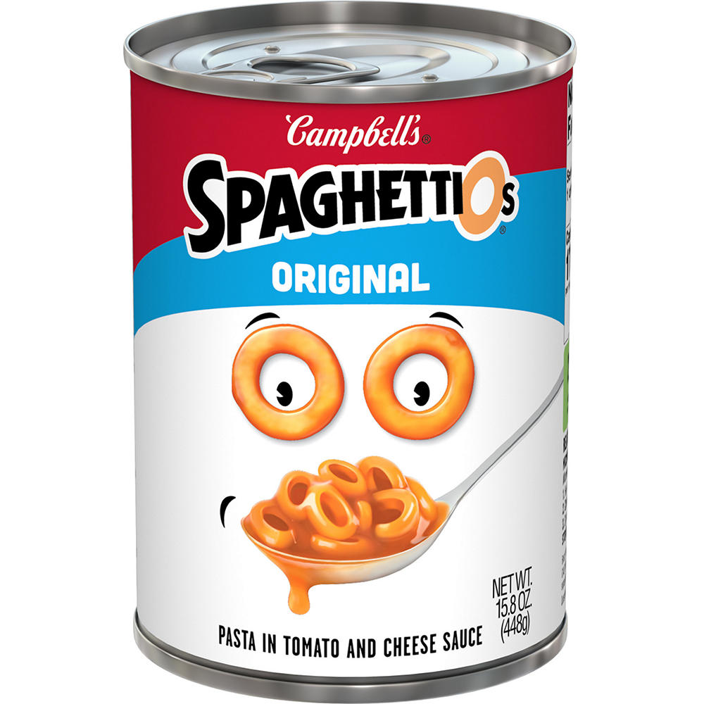 Campbell's SpaghettiOs Original Canned Pasta, 15.8 oz
