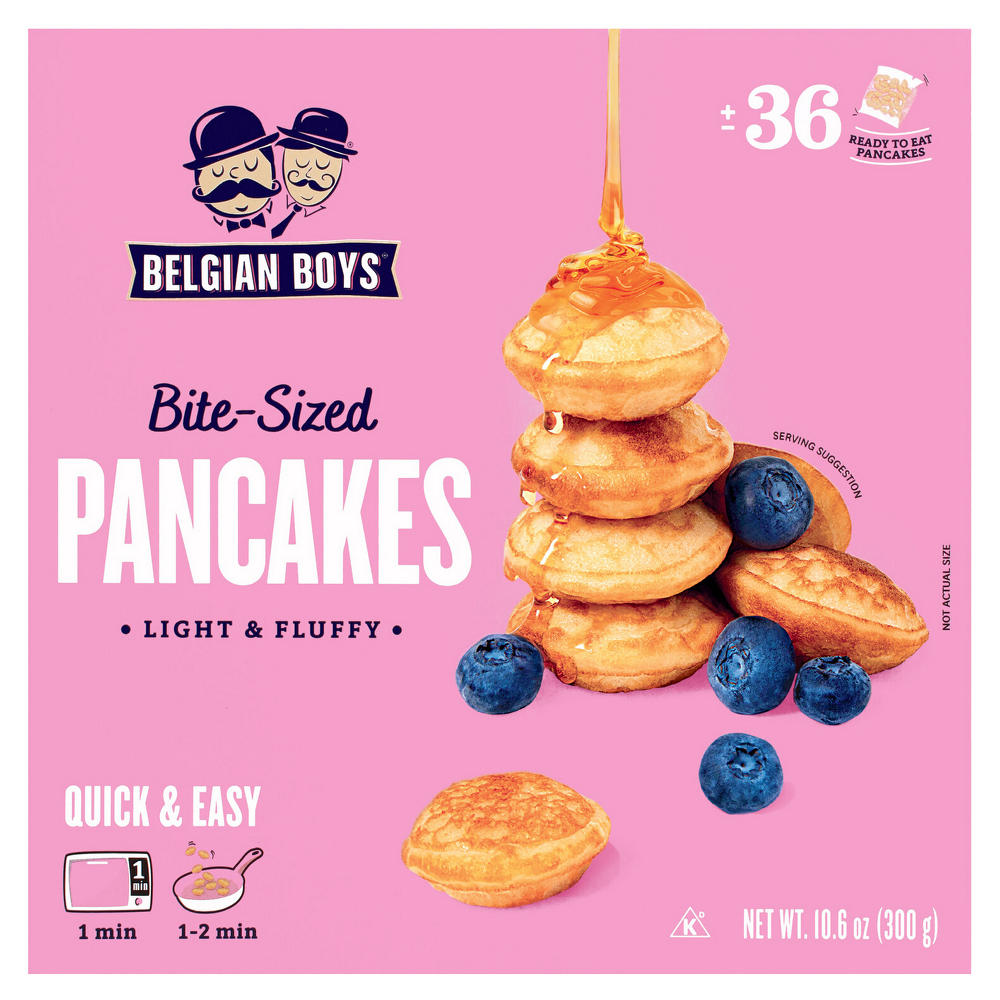 Belgian Boys Bite-Sized Belgian Pancakes, 36 ct