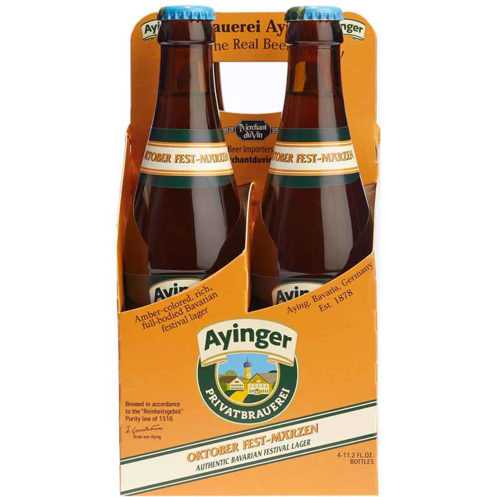 Ayinger Oktober Fest-marzen Festival Lager 4 pk Bottles, 11.2 oz