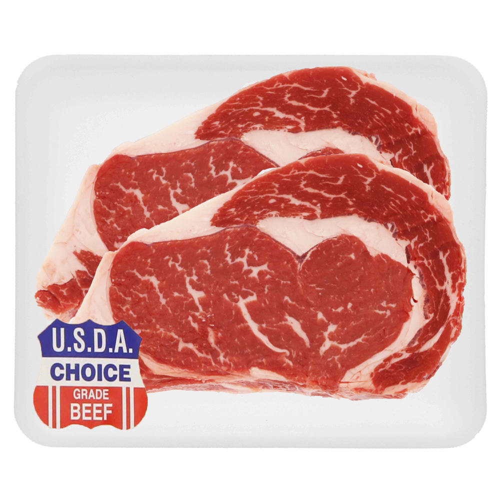 H-E-B Beef Ribeye Steak Boneless Thin, Value Beef, Avg. 1.02 lbs