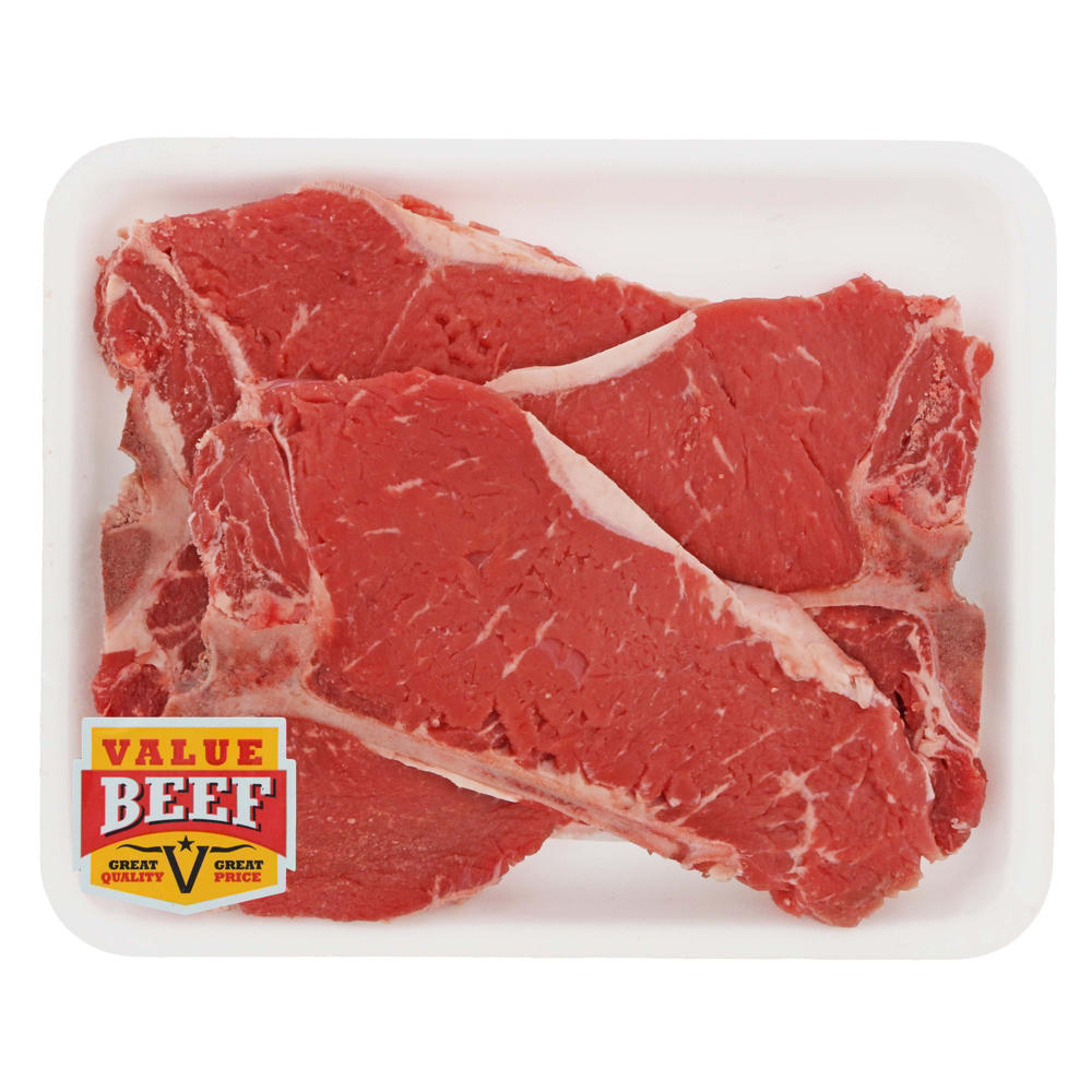 Value Beef T-Bone Steak, Avg. 1.34 lbs