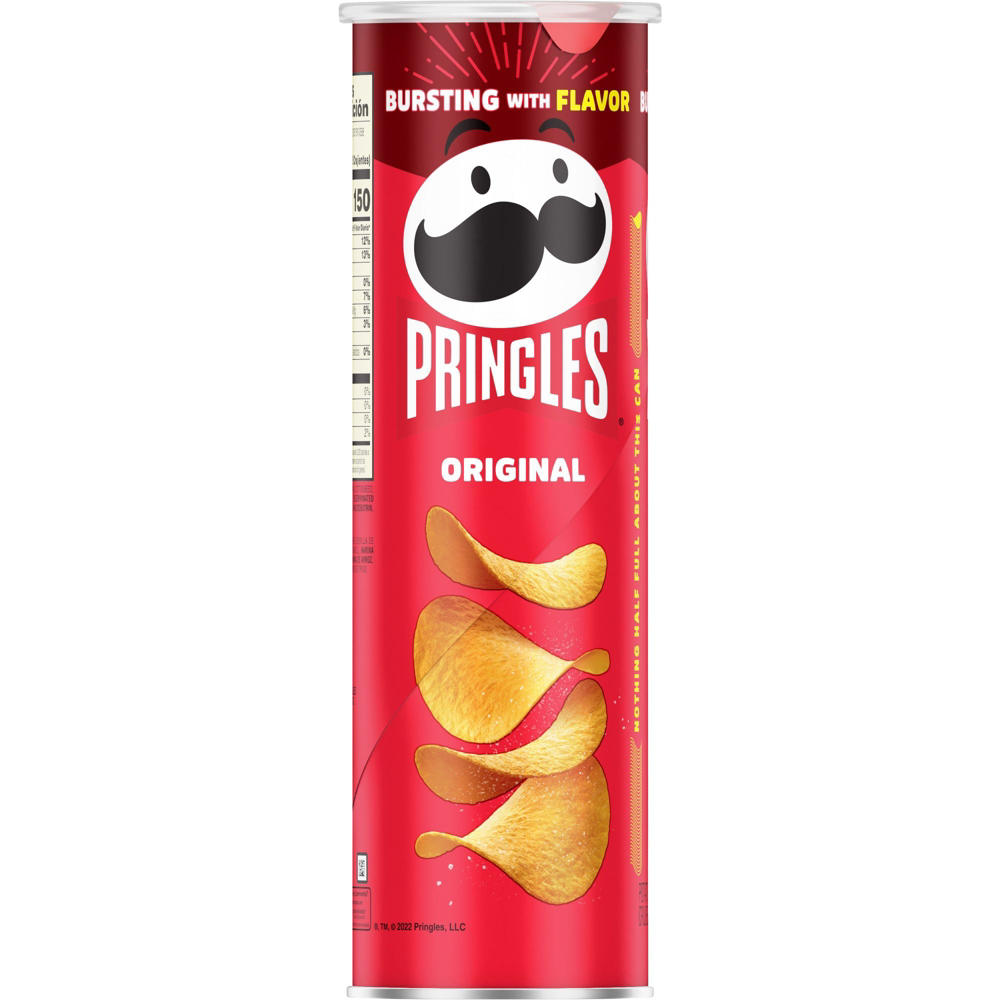 Pringles Original Potato Crisps Chips, 5.2  oz
