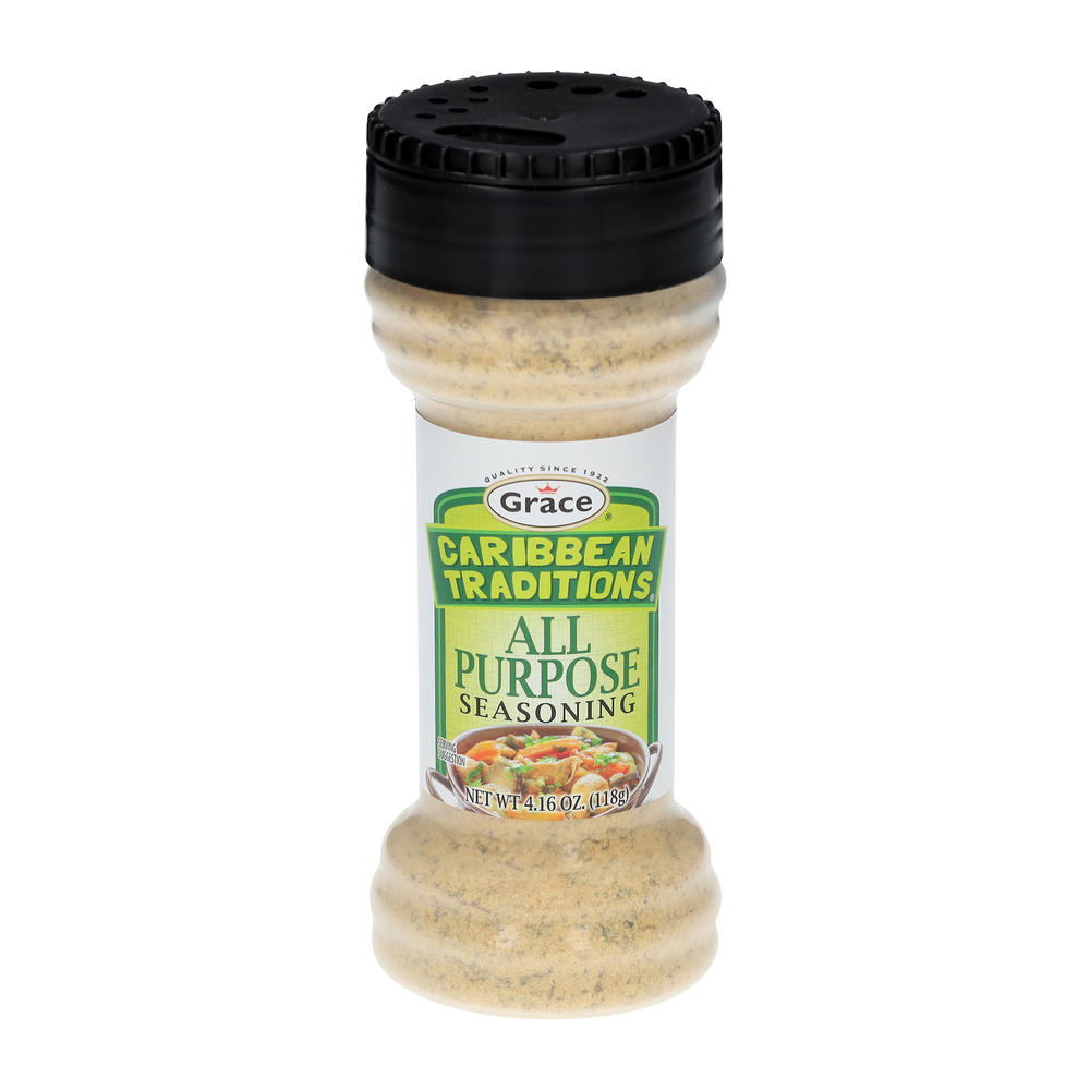Grace Caribbean Traditions All Purpose Seasoning, 4.16 oz