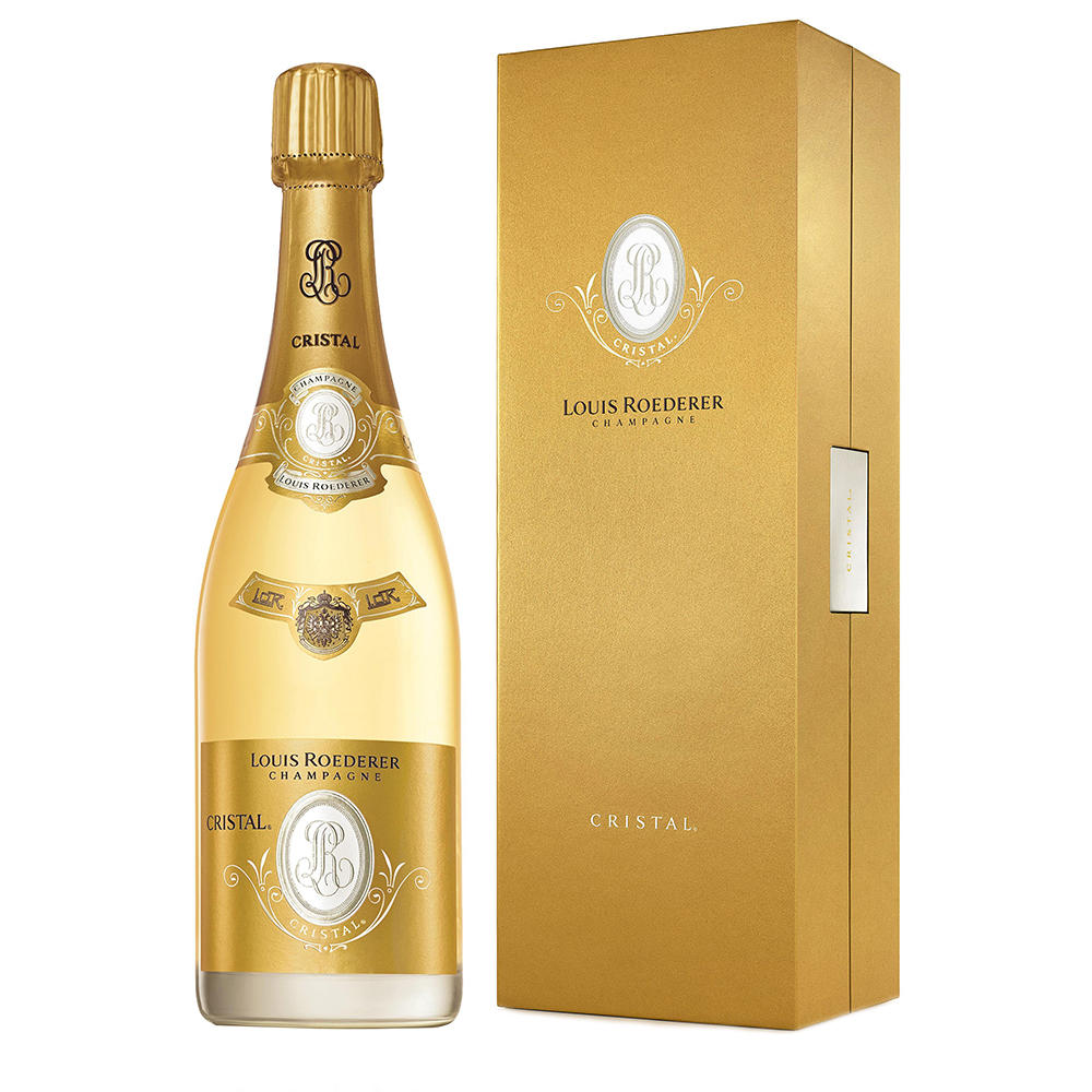 Louis Roederer Cristal Champagne Brut Gift Box, 750 mL