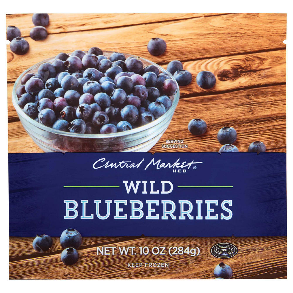 Central Market Wild Blueberries, 10 oz
