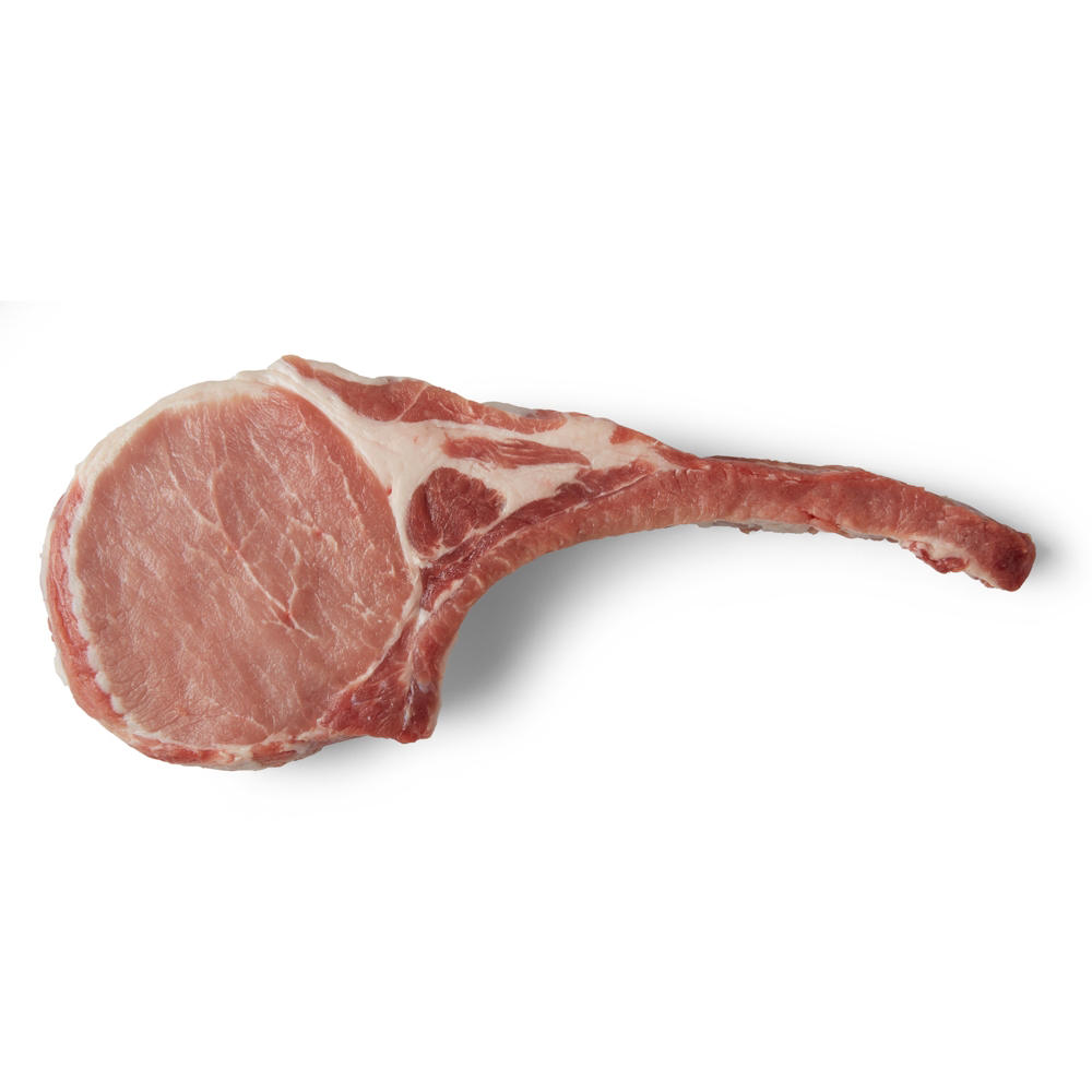 H-E-B Heritage Duroc Tomahawk Rib Pork Chop, Avg. 1.61 lbs