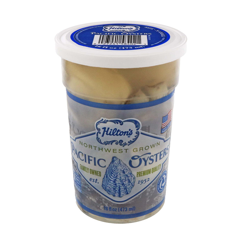 Fresh Pacific Shucked Oysters, 16 oz