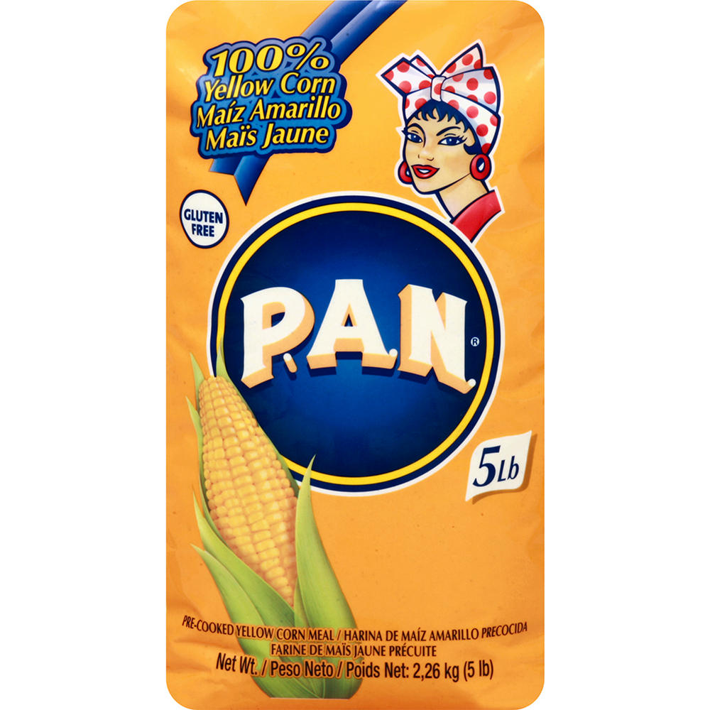 P.A.N. Pre-Cooked Yellow Corn Meal, 5 lbs