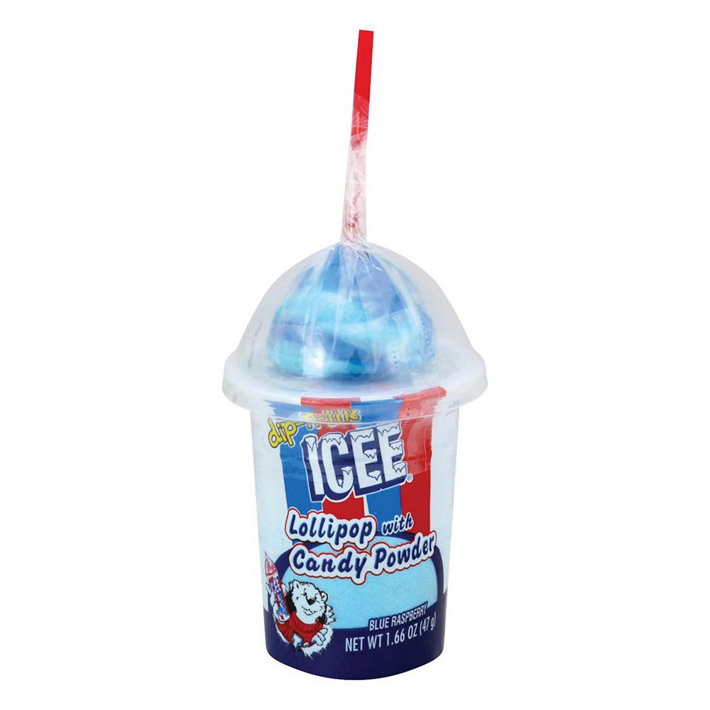 ICEE Dip-n-Lik Blue Raspberry Lollipop, 1.66 oz