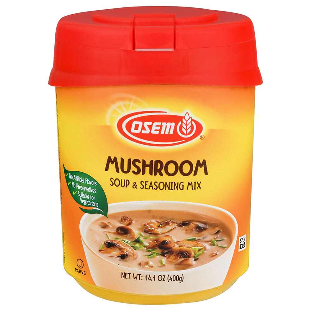Osem Kosher Mushroom Soup & Seasoning Mix, 14.1 oz