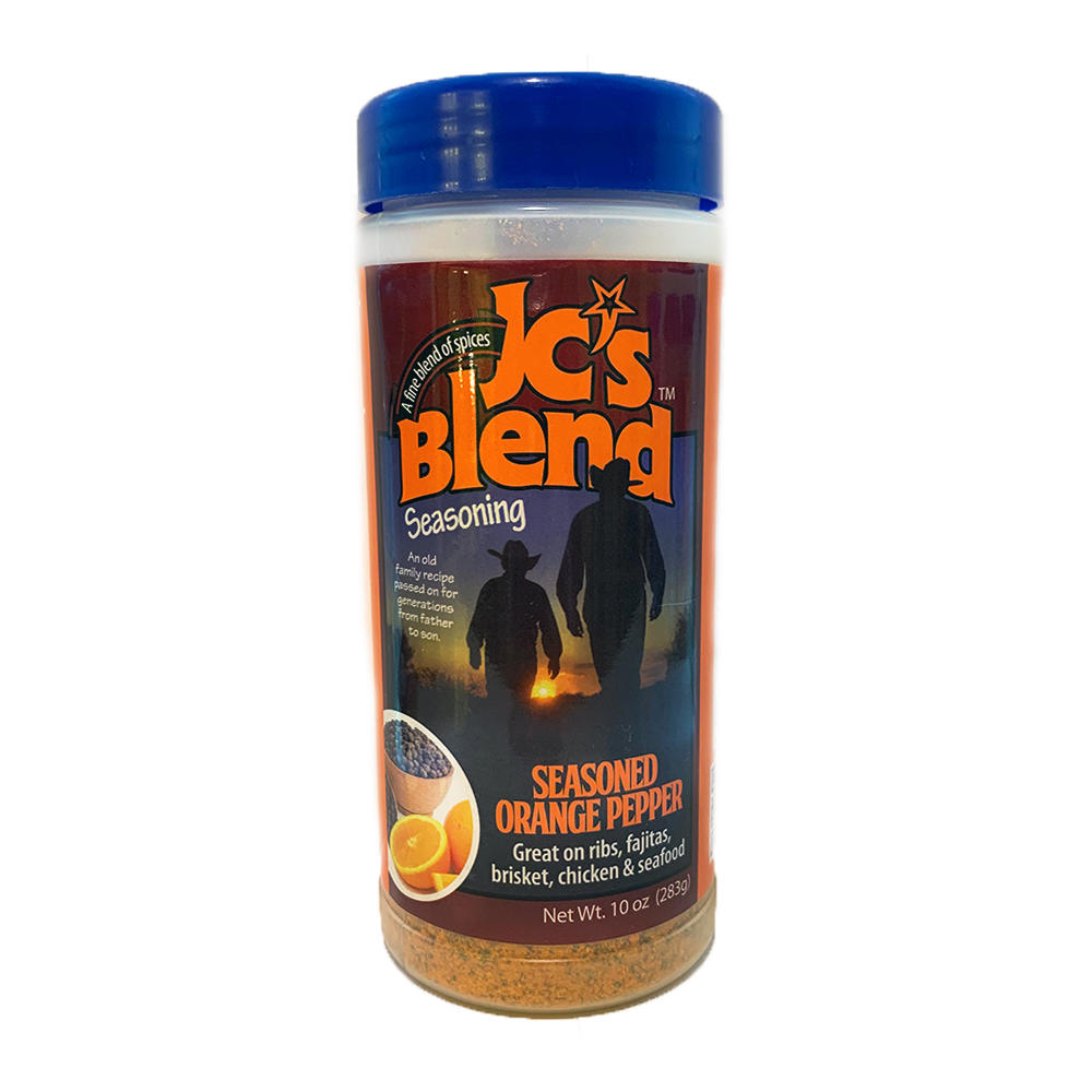 JCS Blend Seasoning Seasoned Orange Pepper, 10 oz