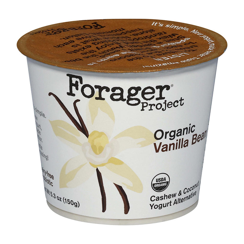 Forager Project Organic Vanilla Bean Cashew & Coconut Yogurt, 5.3 oz