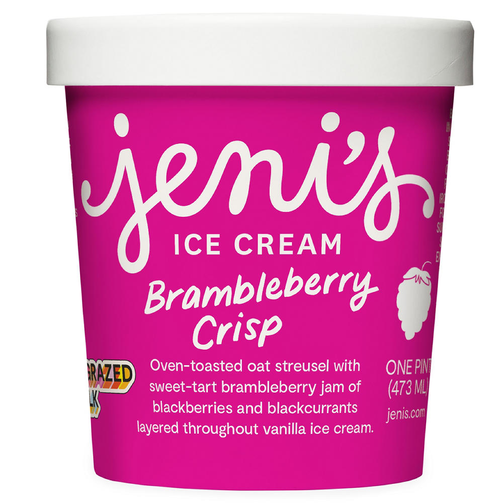 Jeni's Brambleberry Crisp Ice Cream, 1 pt
