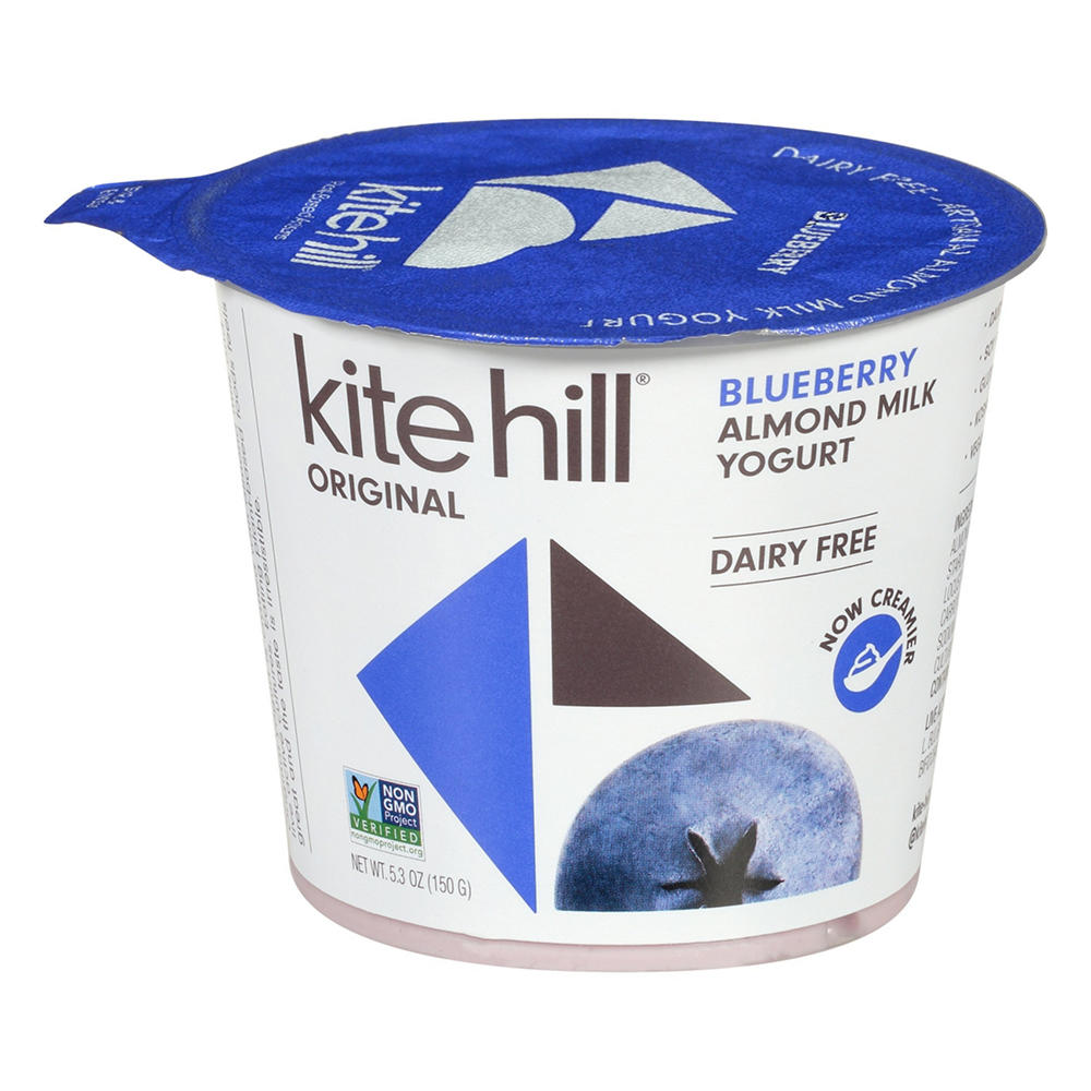 Kite Hill Blueberry Almond Milk Yogurt, 5.3 oz