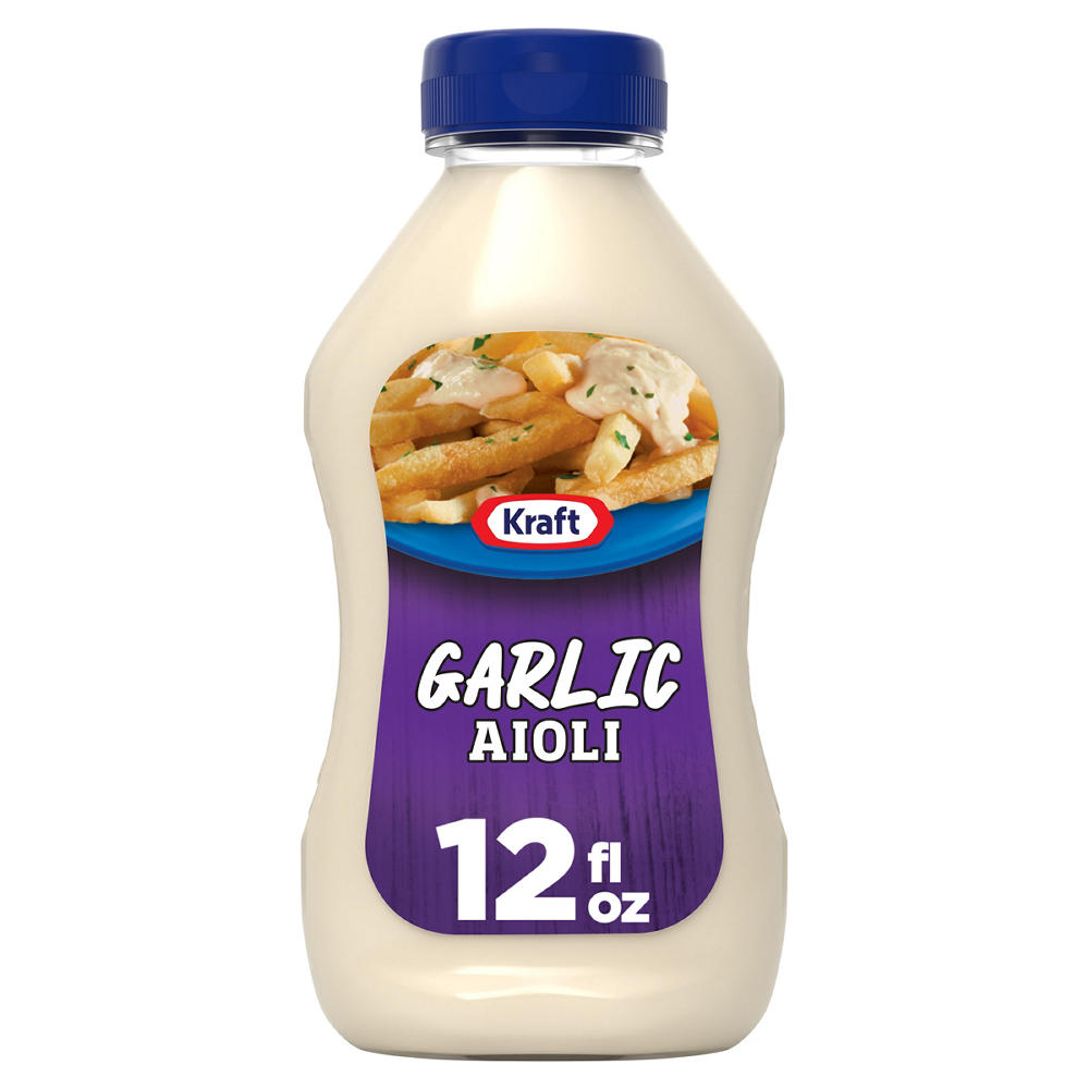 Kraft Garlic Aioli, 12 fl oz