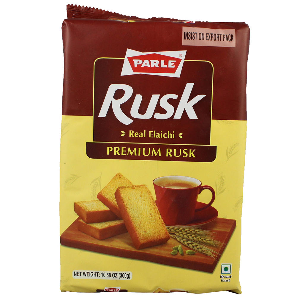 Parle Real Elaichi Rusk Biscuits, 10.58 oz