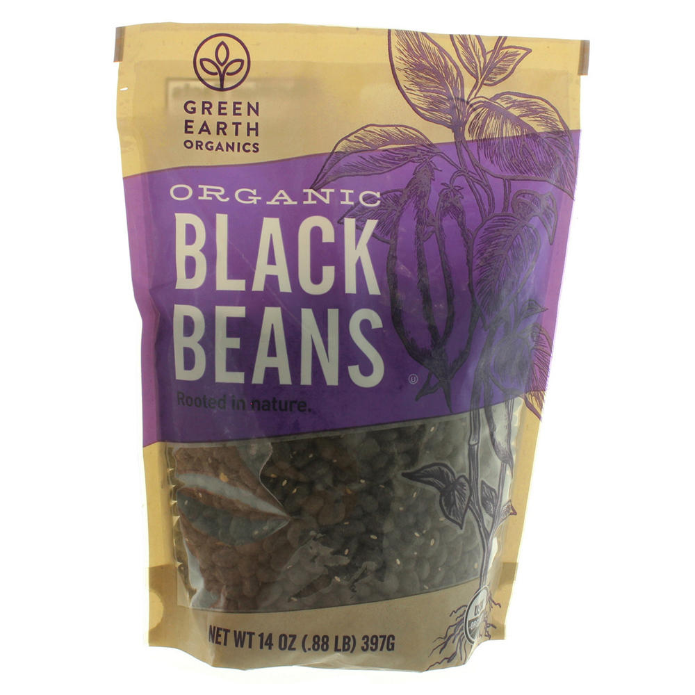 Green Earth Organics Organic Black Beans, 14 oz