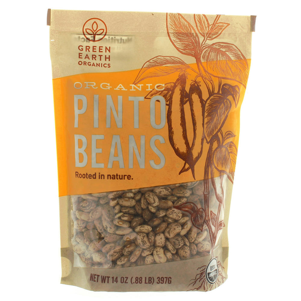 Green Earth Organics Organic Pinto Beans, 14 oz