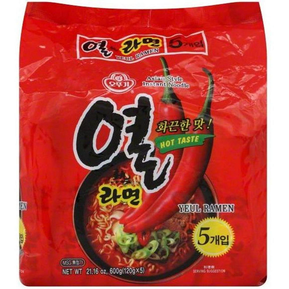 Ottogi Yeul Super Spicy Ramen 5 Pack, 5 ct