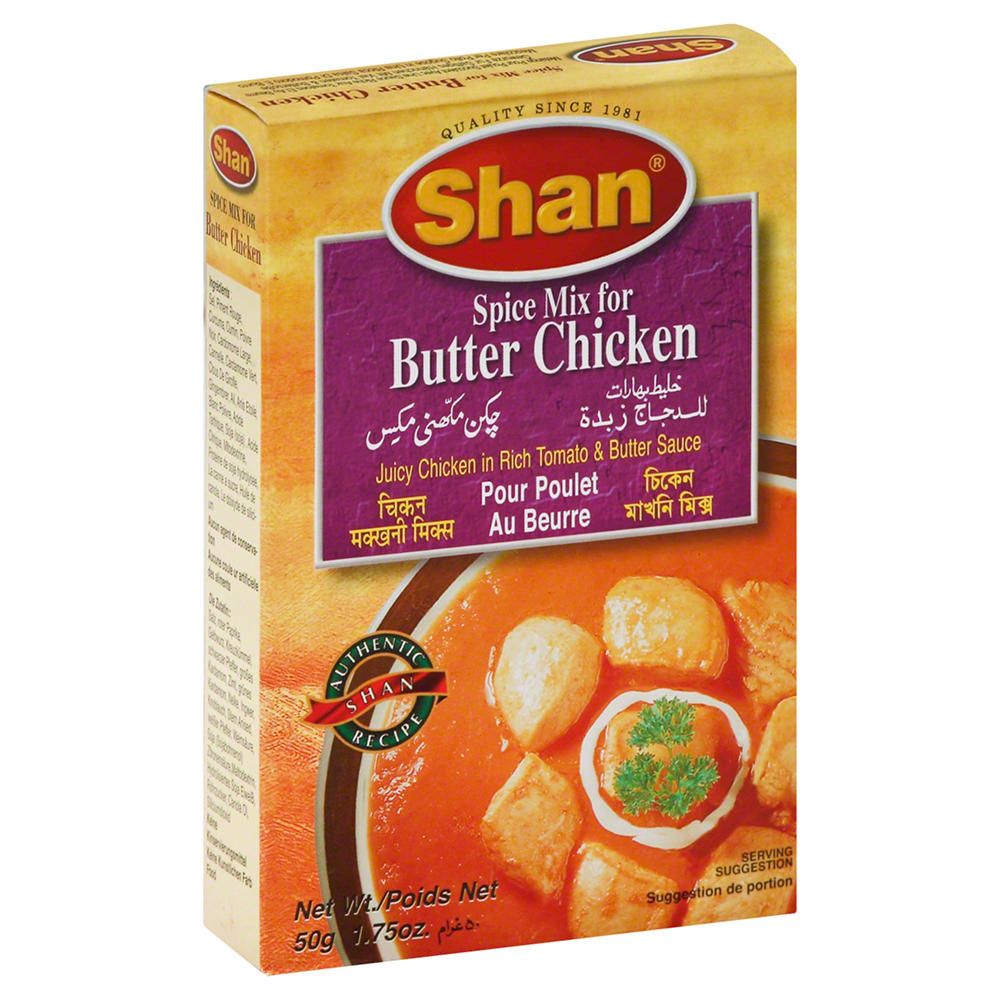 Shan Spice Mix for Butter Chicken, 1.75 oz