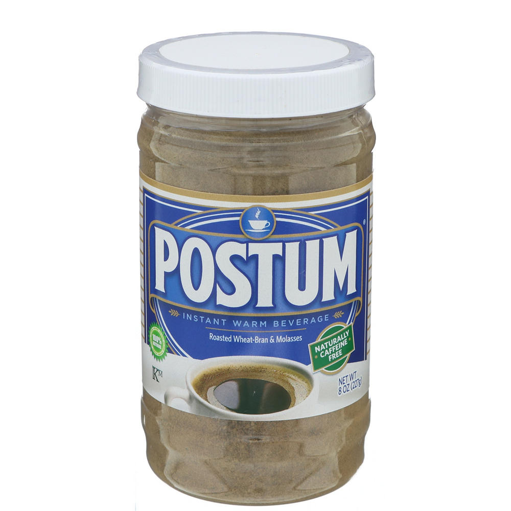 Postum Original Roasted Wheat-Bran and Molasses Instant Coffee Alternative, 8 oz