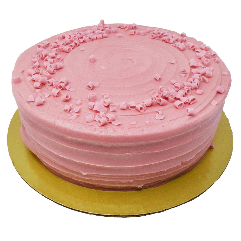 H-E-B Bakery Strawberry French Buttercream White Cake, 10"