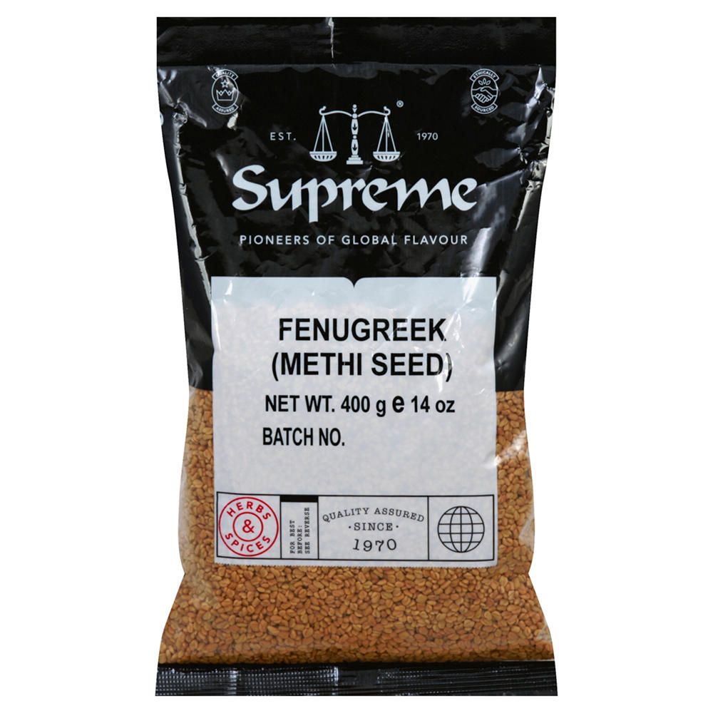Supreme Fenugreek Seed, 14 oz