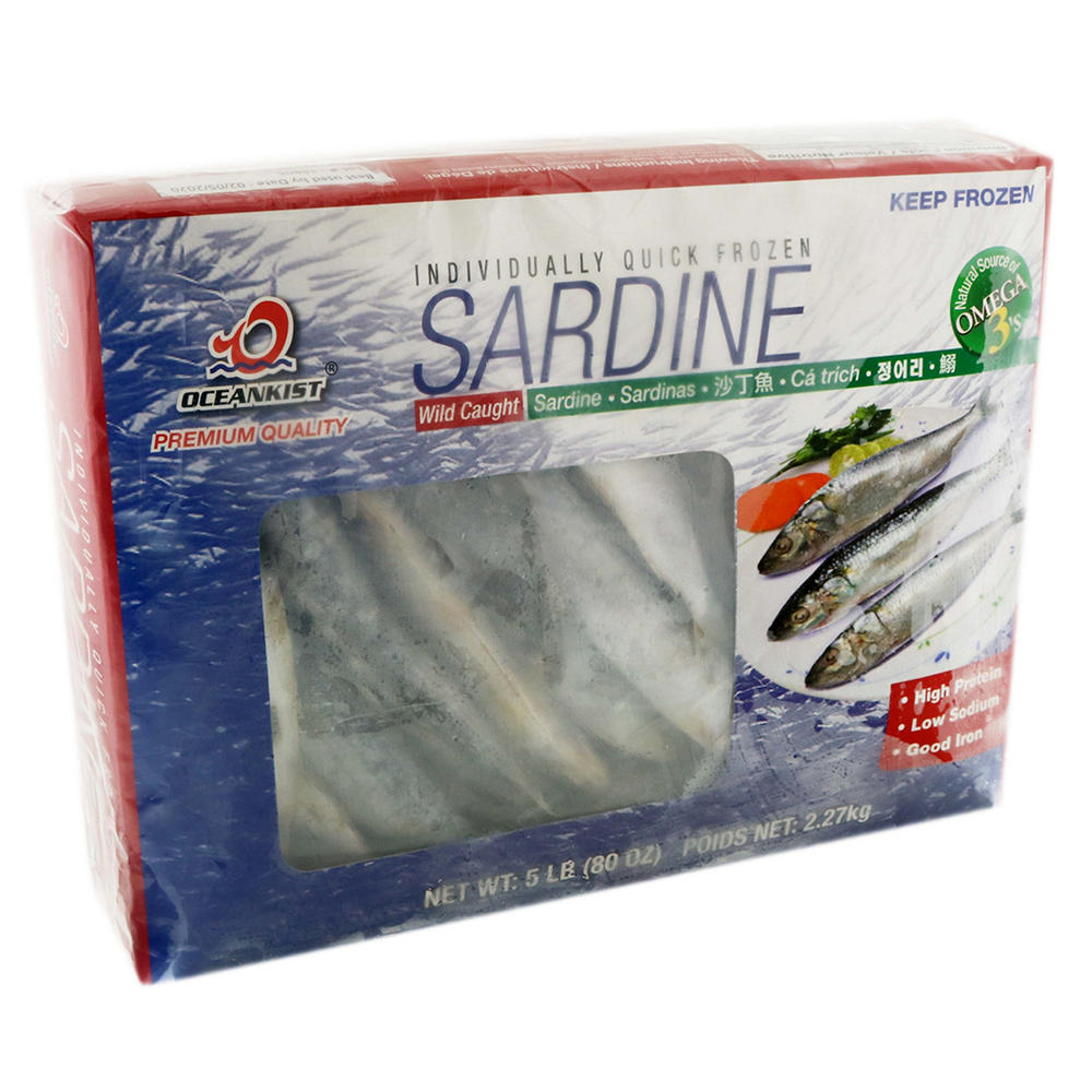 Oceankist Sardines, Wild Caught, 5 lb Box